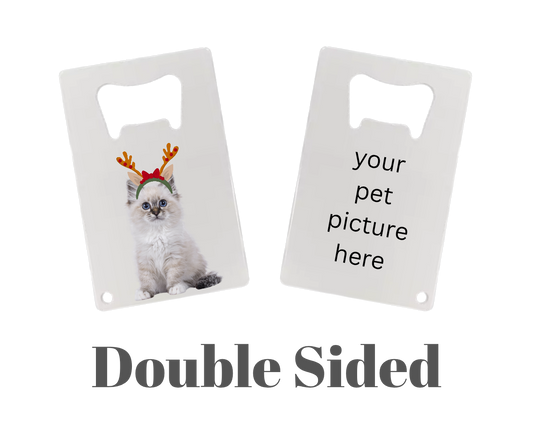 Custom Metal Card Bottle Opener