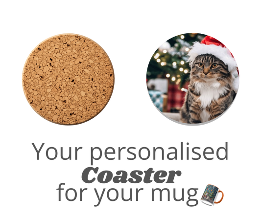 Personalised Round Coaster