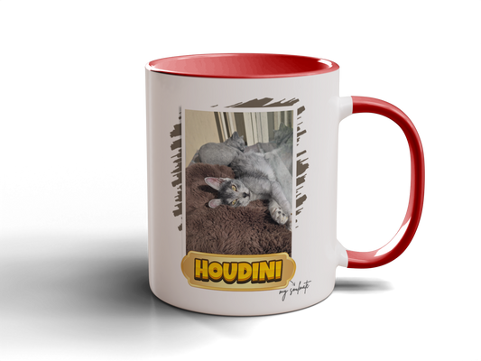 Custom Pet Photo Mug - Personalized with Name & Photo